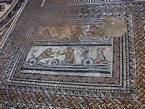 Mosaico della casa del Fauves, Volubilis, Marocco.