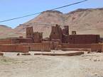 A kasbah non rinnovato tra Tamgart (Tamdakhte) e Wawesmant, Marocco.