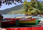 Tirose e Grazie a Veronica, barche nel Grande Anse d'Arlet, Martinica.