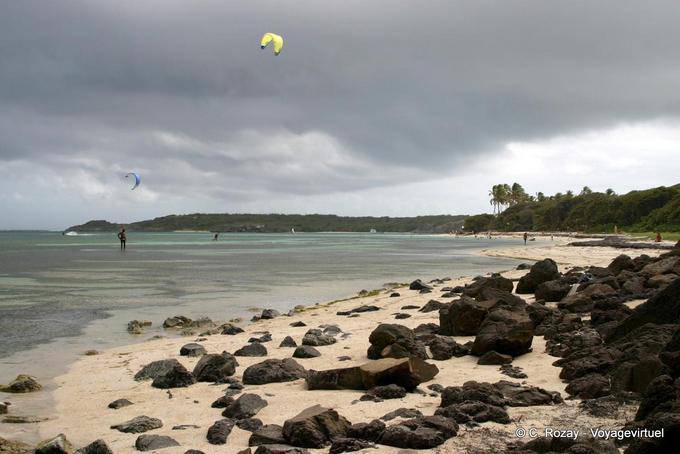 Kitesurf in alisei al Capo Macré - Martinica