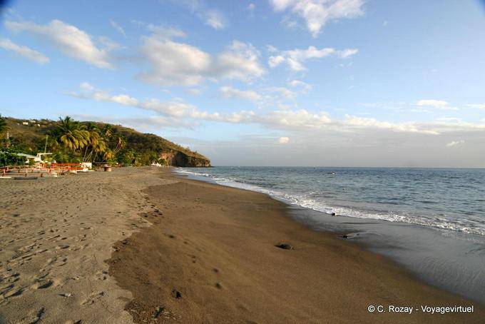 La spiaggia Carbet - Martinica