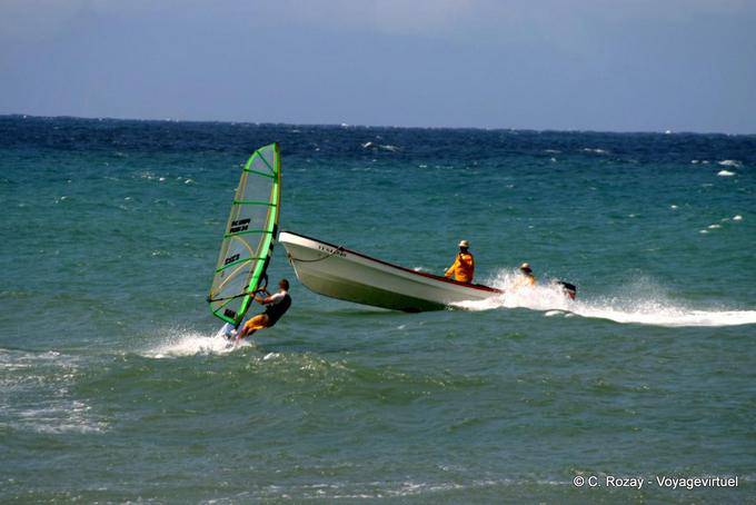 Shock, windsurf e fuoribordo, Grand'Rivière - Martinica