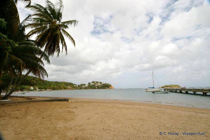 Tartane Beach nella penisola di La Caravelle - Martinica
