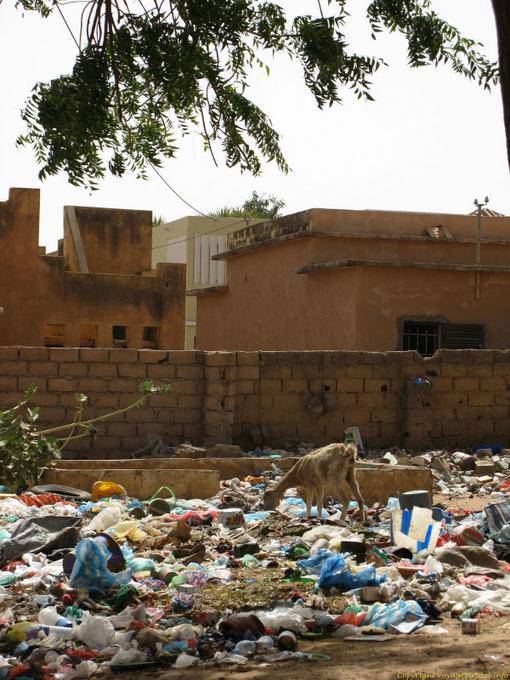 Kaédi nella spazzatura, la Mauritania