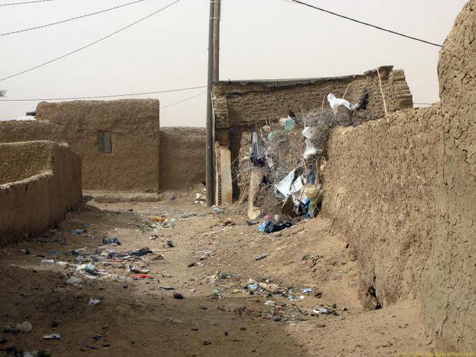 Materie plastiche e altri rifiuti M'bout, Mauritania