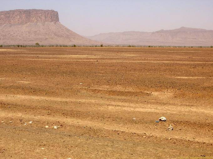 Massiccio tabulare, Strada della Speranza, la Mauritania