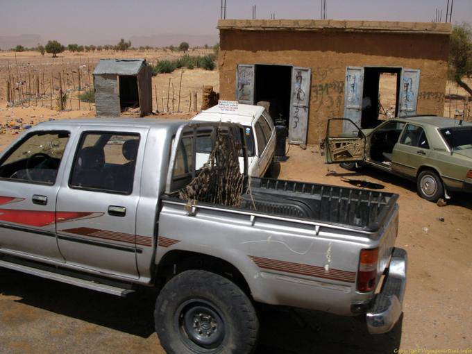 Auto e pick-up, Hope Road, Mauritania