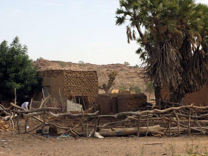 Souffa, mattoni casa, Mauritania