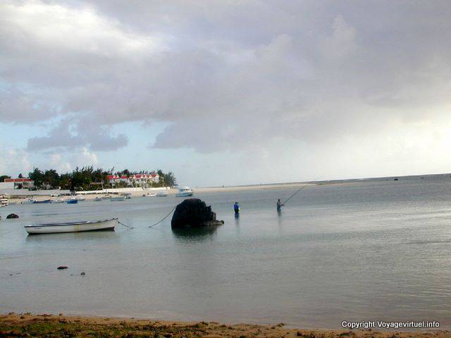 A pesca, Flic en Flac, Mauritius.