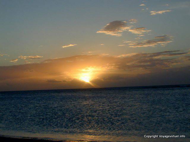 Tramonto, Mauritius.