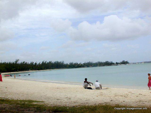 Mont Choisy spiaggia arco bianco, Mauritius.
