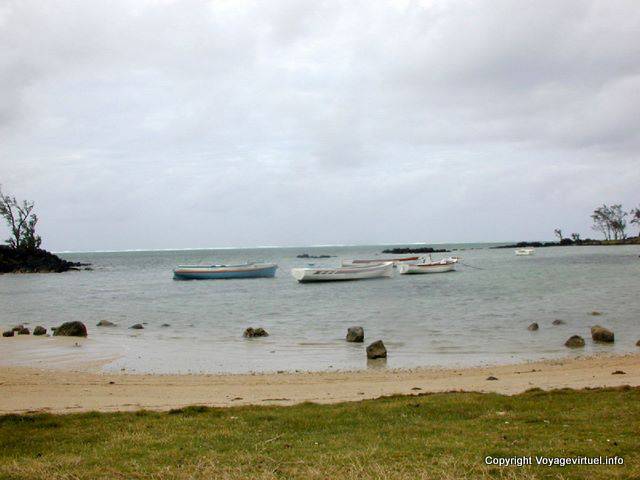 Poudre d'Or, la spiaggia, Mauritius.