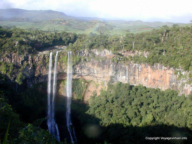 La cascata di Chamarel, Mauritius.