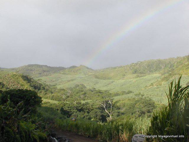 Cielo arcobaleno, Mauritius.