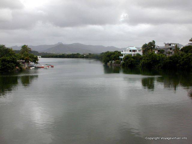 Fiume a Mahebourg, Mauritius.