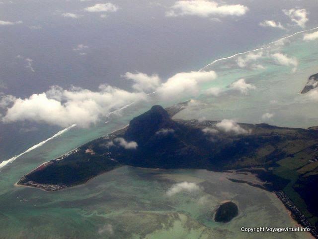 Morne Brabant vista aerea, Mauritius.