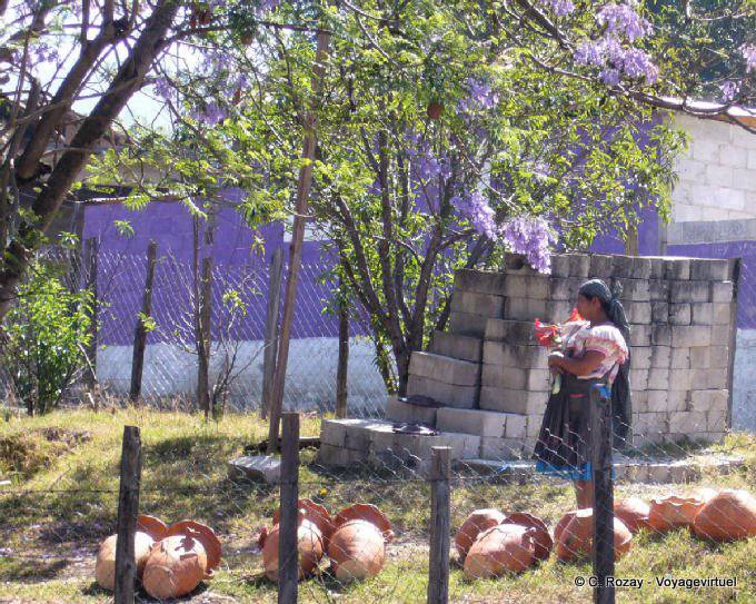 Chiapas, si chiude con riflessi violacei - Messico