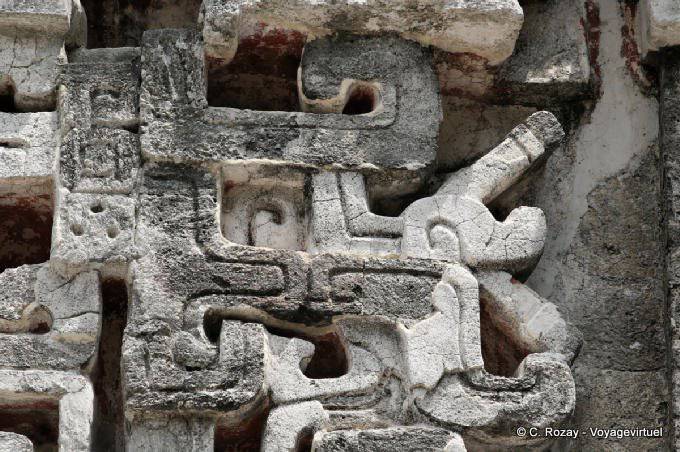 Pietre scolpite dai Maya, Chicanna - Messico