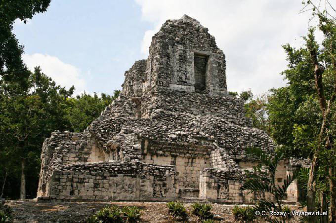 Estructura XX, sito archeologico di Chicanna - Messico