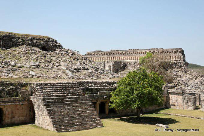 Maggiore Temple Teocalli, Kabah - Messico