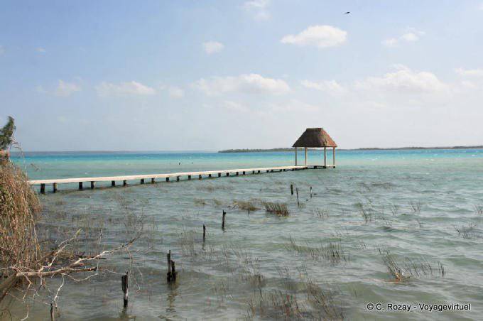 Il lago di sette colori, Laguna Bacalar - Messico