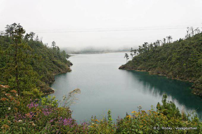 Lagunas de Montebello, Laguna Tziscao - Messico
