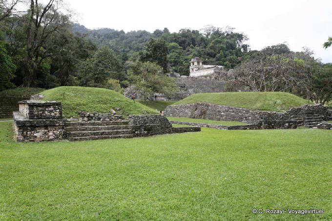 Panorama sul gioco della palla, Palenque - Messico