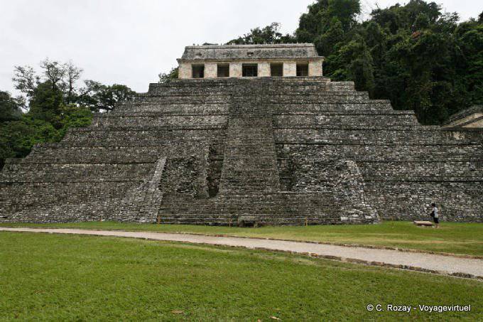 Scale del Tempio delle Iscrizioni, Palenque - Messico