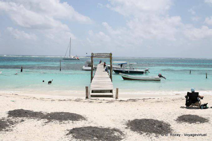 Ponton Bienvenidos, Puerto Morelos - Messico