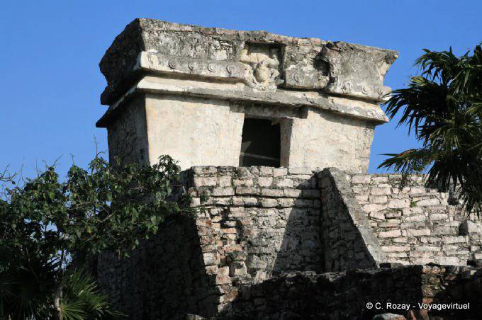 Il Tempio del Dio Discendente, Tulum - Messico