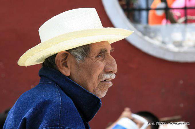Ritratto di un venditore ambulante, Valladolid - Messico
