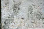 Frammento di scultura di una stele, Coba, Messico.
