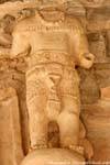 Headless Statue lato sinistro del fregio, Jaguar Altare, Ek Balam, Messico.