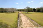 Il Sacbe o bianco percorso dei Maya Lowlands, Labná, Messico.