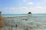 Il lago di sette colori, Laguna Bacalar, Messico.