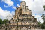 Piramide Chunyaxché, El Castillo, Muyil, Messico.