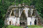 Mirador Hall of foliated Croce, Palenque, Messico.