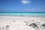 Colori sabbia e Mar Bianco, Puerto Morelos, Messico.