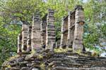 Resti di una piramide, Tonina, Messico.