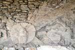 L'era del Sole, affresco dei Quattro Epoche, Tonina, Messico.