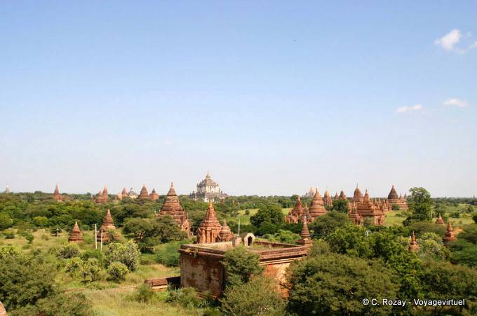 Vista delle pagode di Bagan - Myanmar (Birmania)