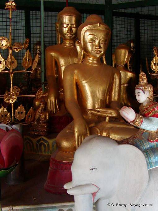 Volto femminile Buddha, Bagan - Myanmar (Birmania)