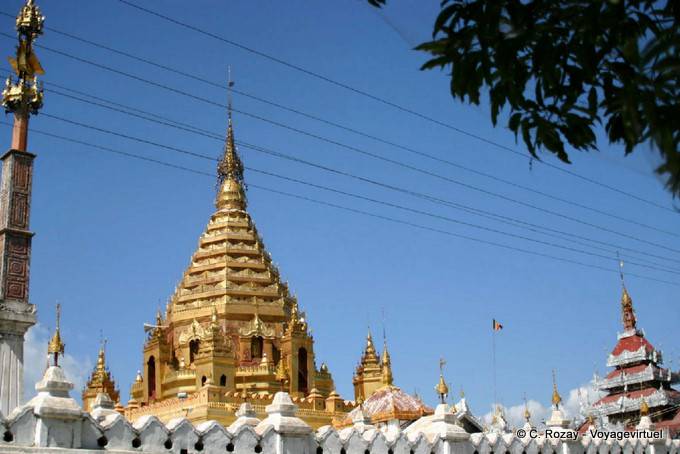 Stupa pagoda Yadana Manaug, Nyaung Shwe, lago Inle - Myanmar (Birmania)