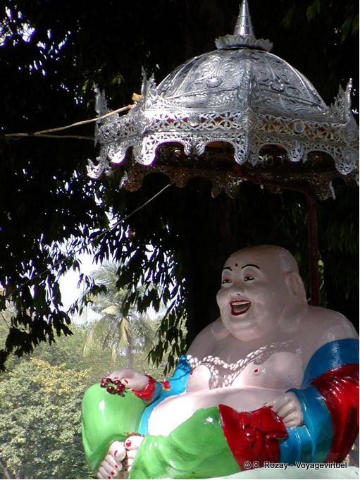 Buddha cinese nel Parco Naturale Kandawgyi, Rangoon - Myanmar (Birmania)