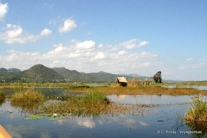 Paesaggio tra il Lago Inle e Sankar (Sagar) - Myanmar (Birmania)