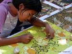 Giovane artista birmano, Bagan, Birmania.