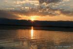 Sunset verso Heho, lago Inle, Birmania.