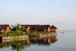 Shwe Inn Tha Hotel, resort galleggiante, lago Inle, Birmania.