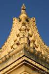 Mandalay, Ava, i dettagli architettonici di Maha Aung Mye Bonzan, Birmania.