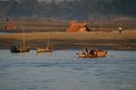 La vita quotidiana in Irrawaddy, Mandalay, Birmania.